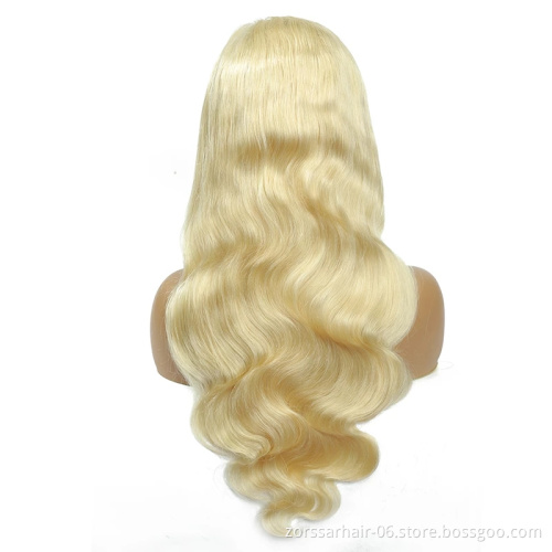 Blonde 613 hd 100% raw virgin human hair lace front bob wig,frontale wig,unprocessed raw indian cuticle aligned virgin hair wigs